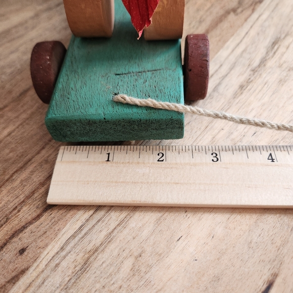 Vintage Teddy Bear Pull Along - Picture 15 of 15